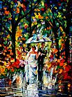 Leonid Afremov WEDDING UNDER THE RAIN